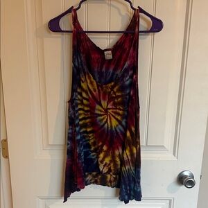 Colorful Tie-Dye Tank Top